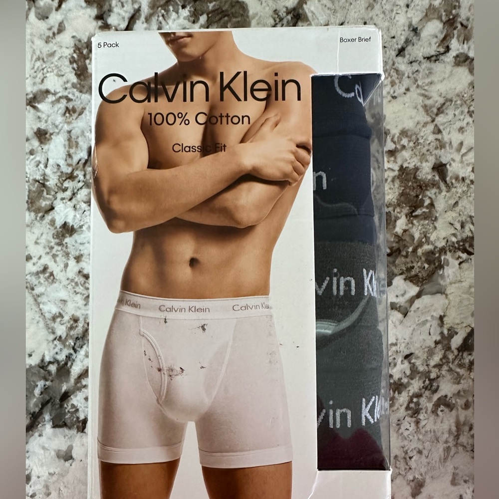Calvin Klein men’s boxer brief five pack medium
